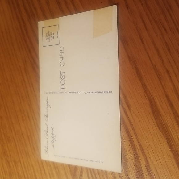 Vintage Grand Hotel Mackinac Island Postcard - Picture 5 of 7